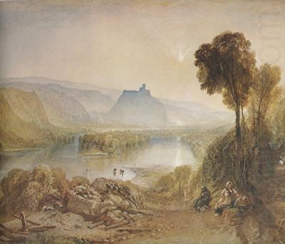 Joseph Mallord William Turner Prudhoe Castle,Northumberland (mk31) china oil painting image